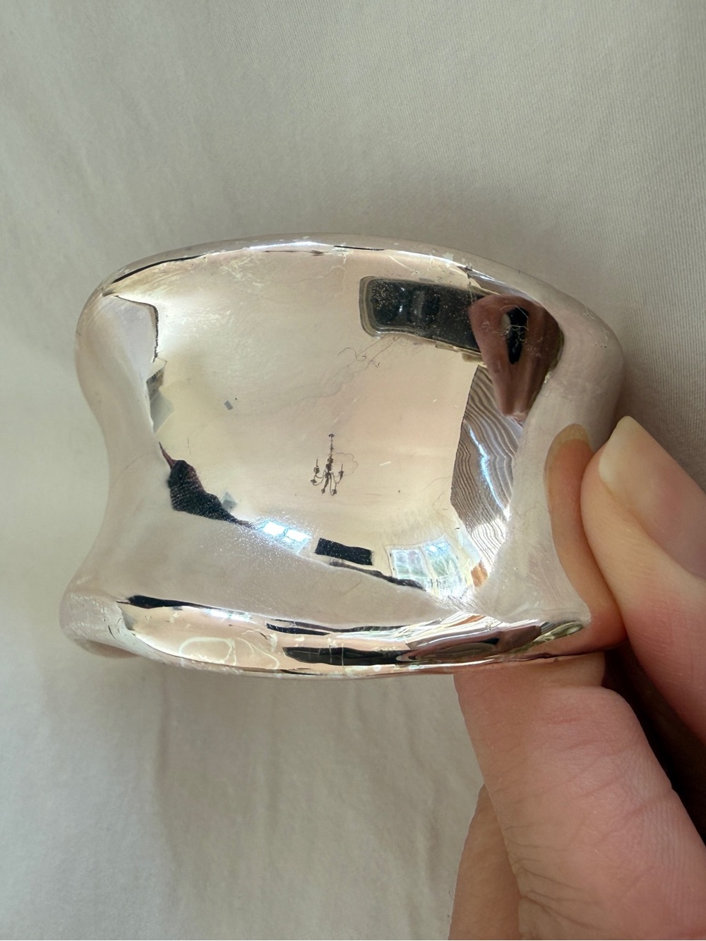 COS sculpted silver cuff - Picture 7 of 12